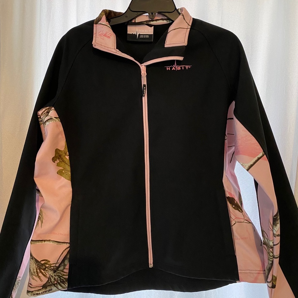 Women’s black/pink Fall/Spring Jacket